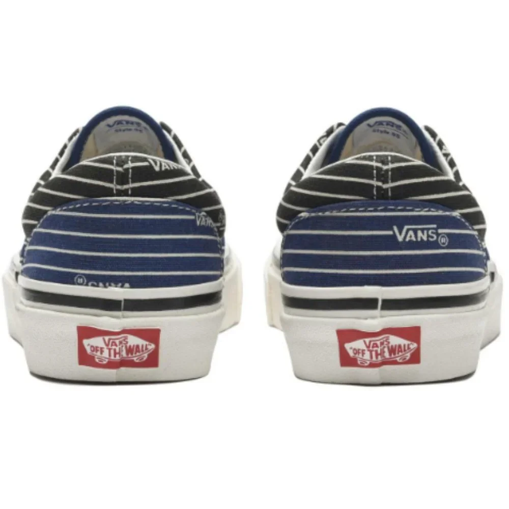 Vans Men's 7.5/Women's 9 Era 95 DX Anaheim Factory Limited Stripes Black/Blue
